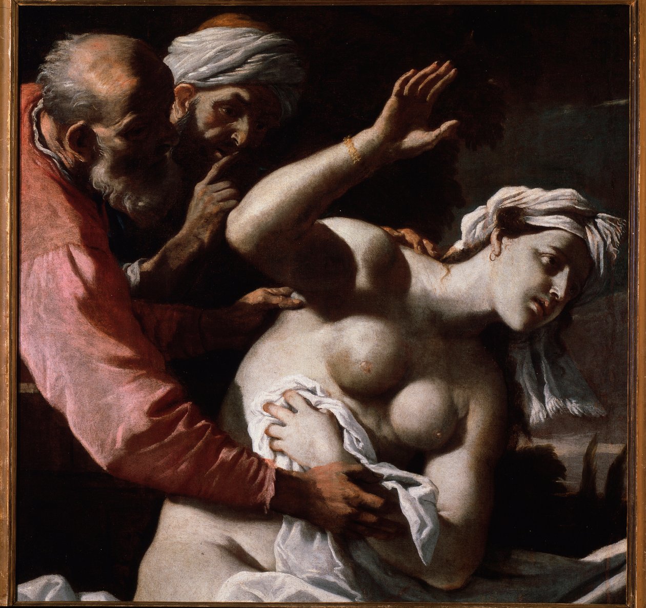Susana y los ancianos de Mattia Preti
