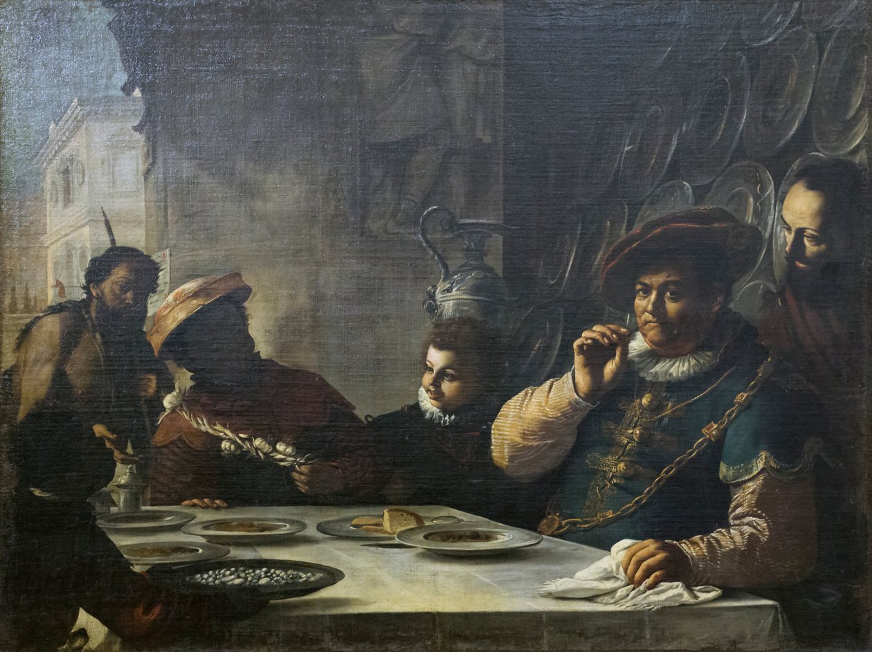 La fiesta del rico de Mattia (1613 99) Preti