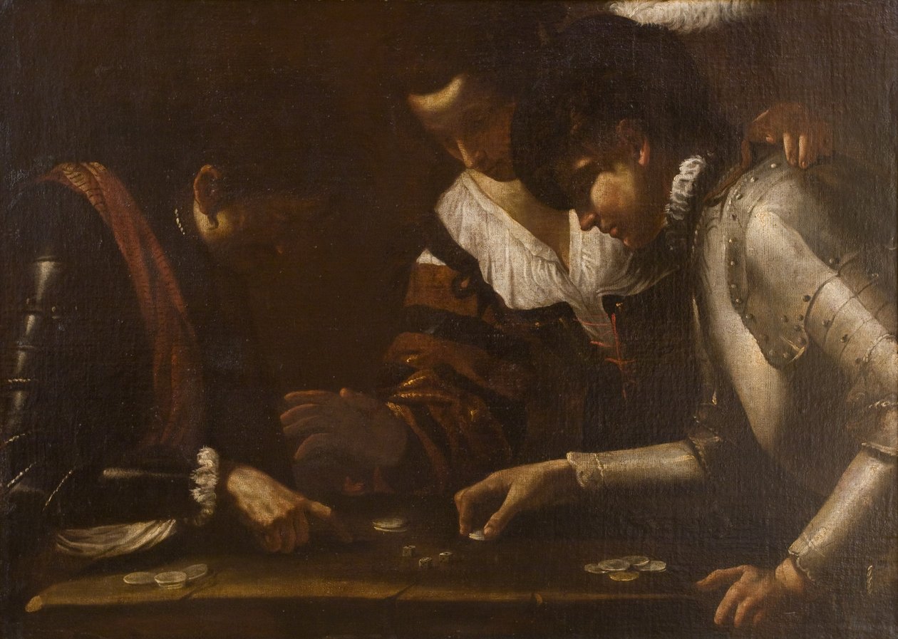 Jugadores de dados de Mattia Preti