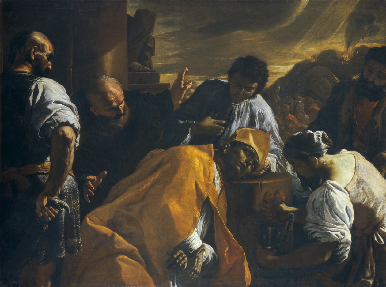 El martirio de san Jenaro de Mattia Preti