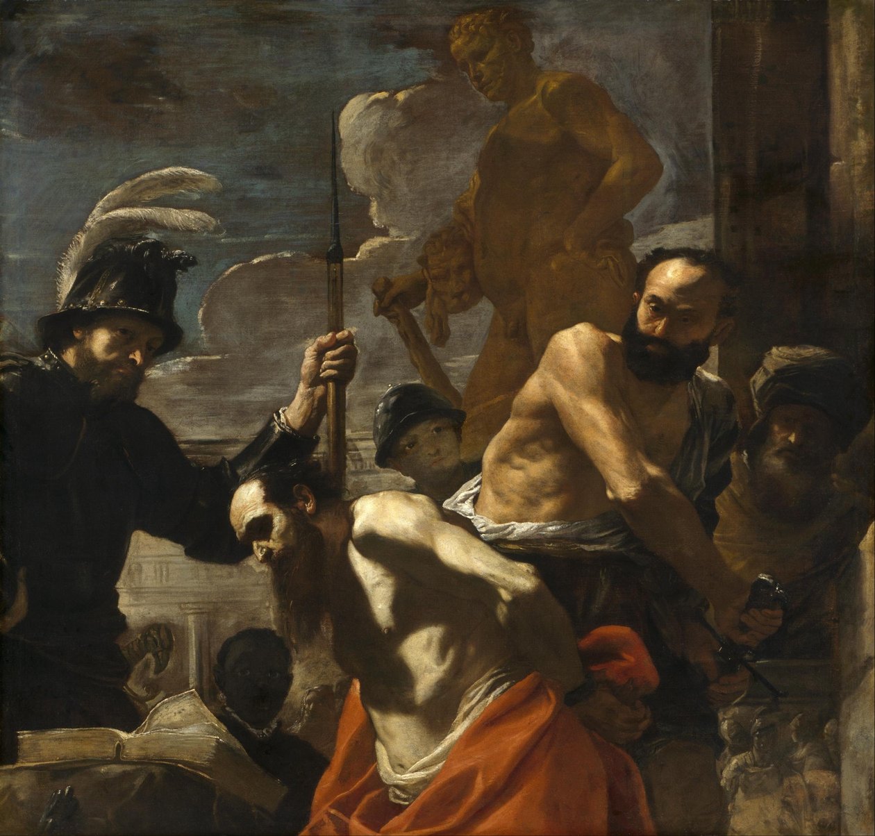 El martirio de San Pablo de Mattia Preti