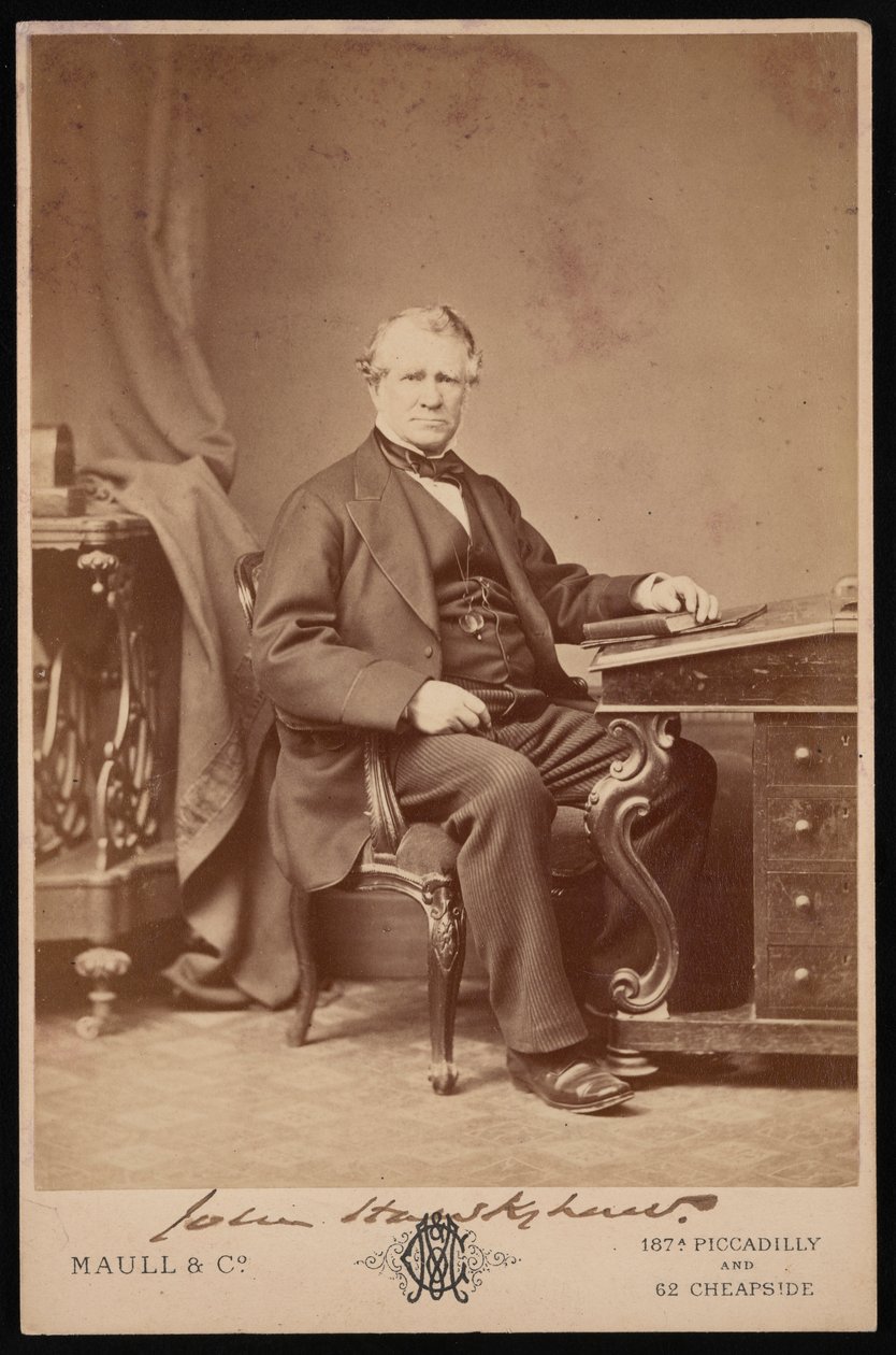 Retrato de John Hawkshaw de Maull and Co