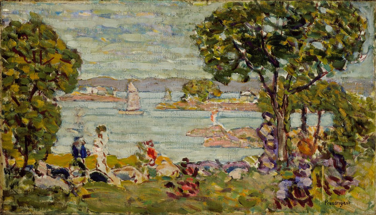 Cala, Maine, c.1907-10 de Maurice Brazil Prendergast