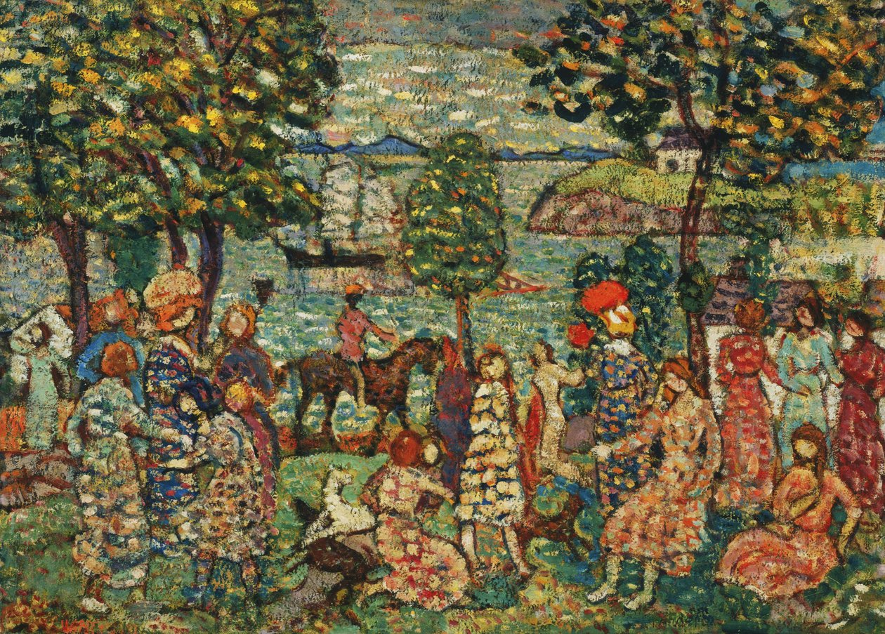 Fantasía de Maurice Brazil Prendergast