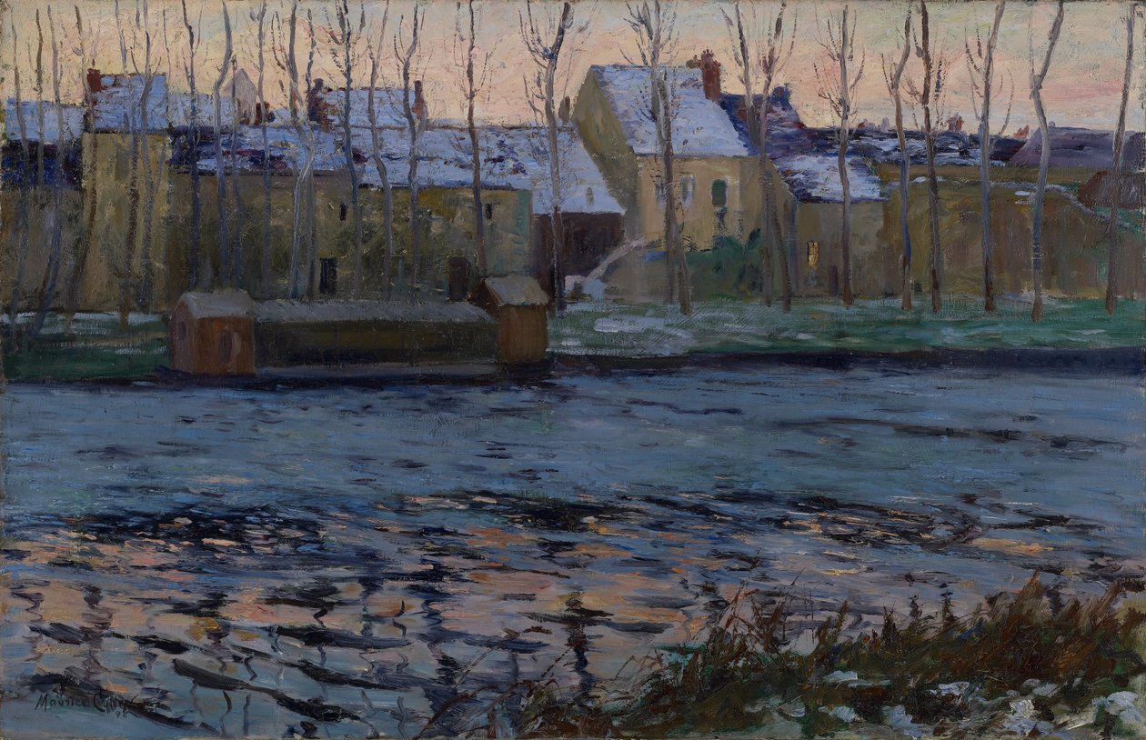 Moret, invierno de Maurice Galbraith Cullen