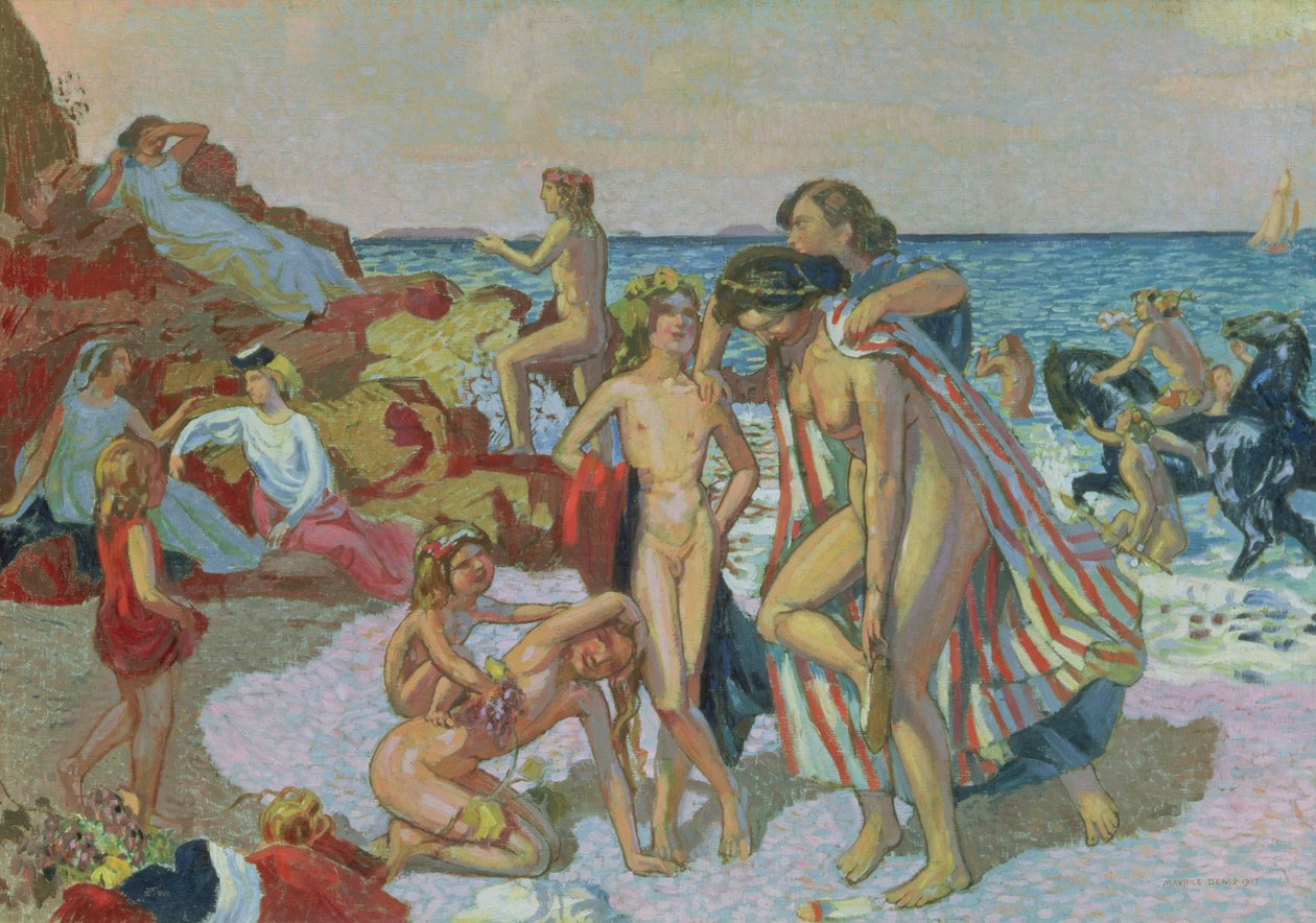 Baco y Ariadna, 1907 de Maurice Denis