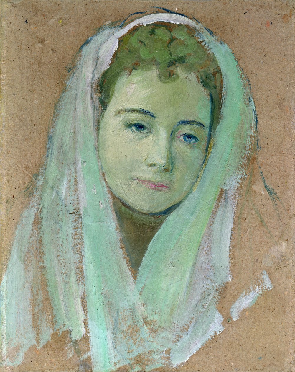 Marthe con un Velo Blanco, 1891 de Maurice Denis