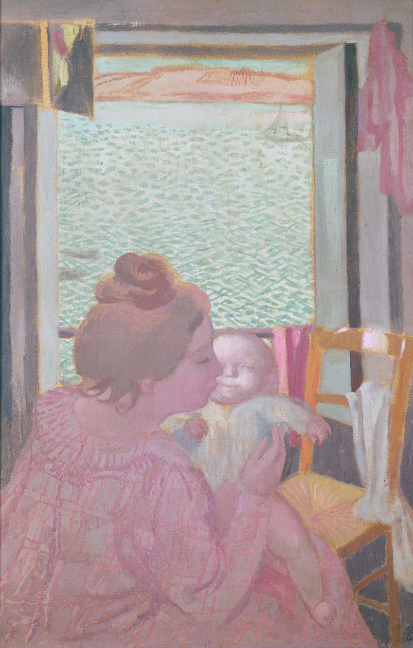 Maternidad en la ventana, 1901 de Maurice Denis
