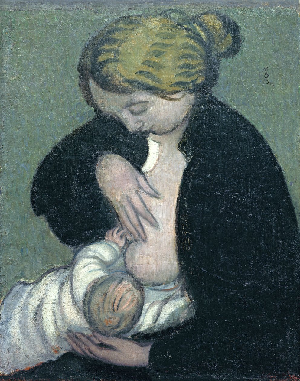 Madre con camisa negra, 1895 de Maurice Denis