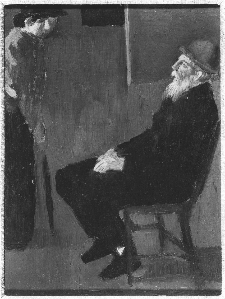 Pierre Auguste Renoir y Mademoiselle Beaudot, 1911 de Maurice Denis