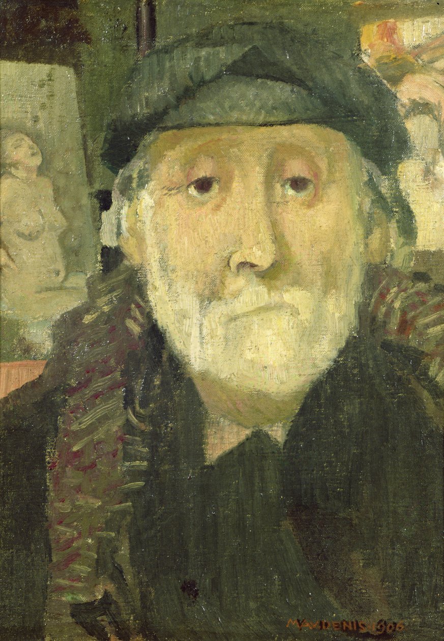 Retrato de Edgar Degas (1834-1917) 1906 de Maurice Denis
