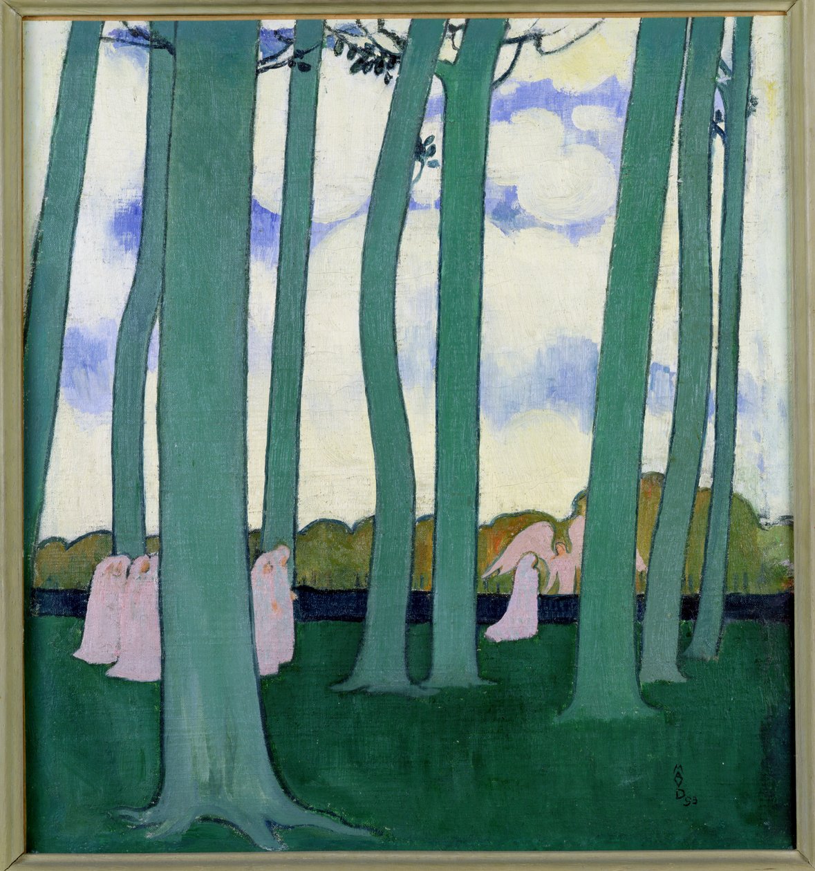 Las hayas en Kerdual, 1892 de Maurice Denis