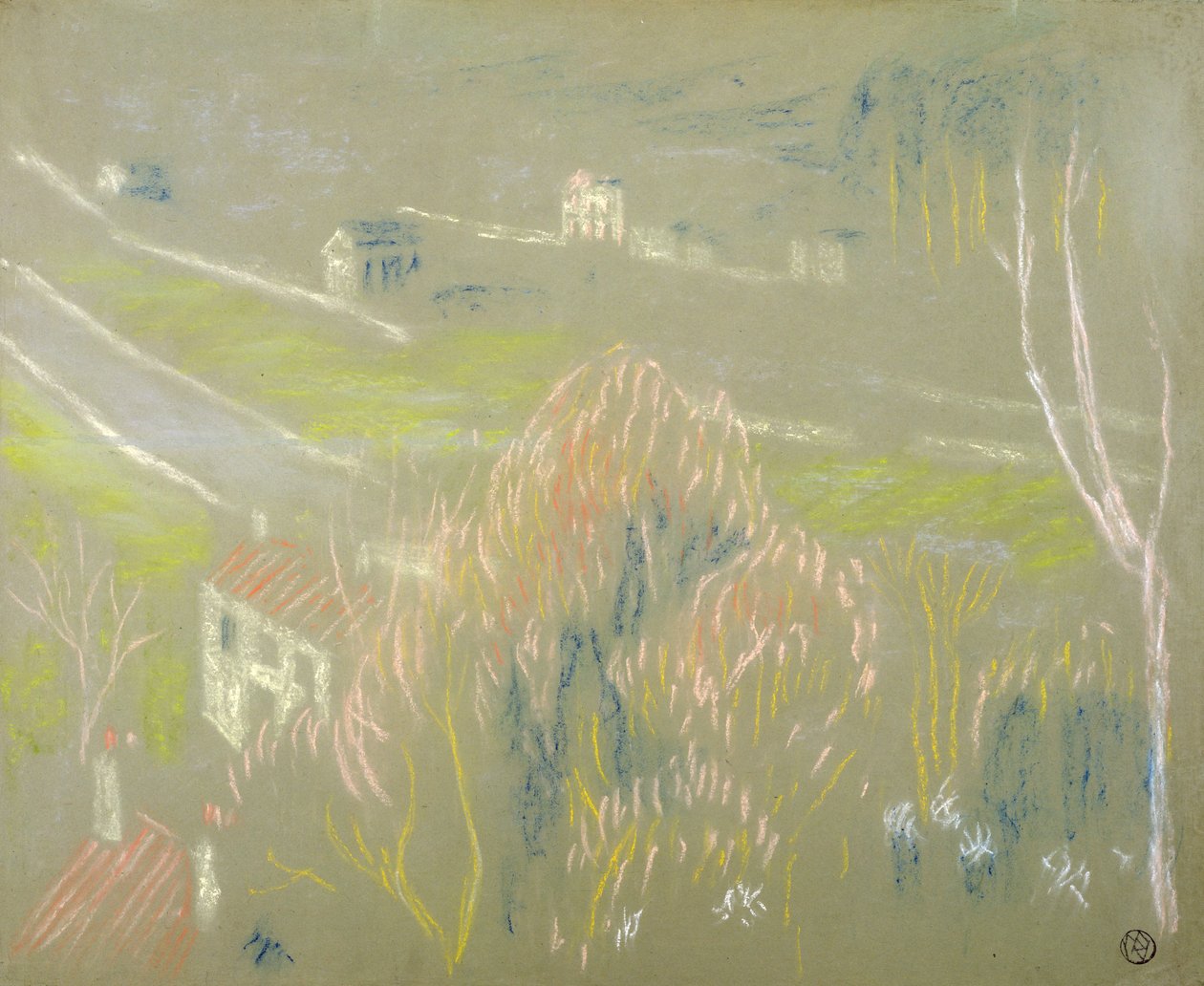 El Fondo del Valle entre Saint-Germain y Mareil, 1894 de Maurice Denis