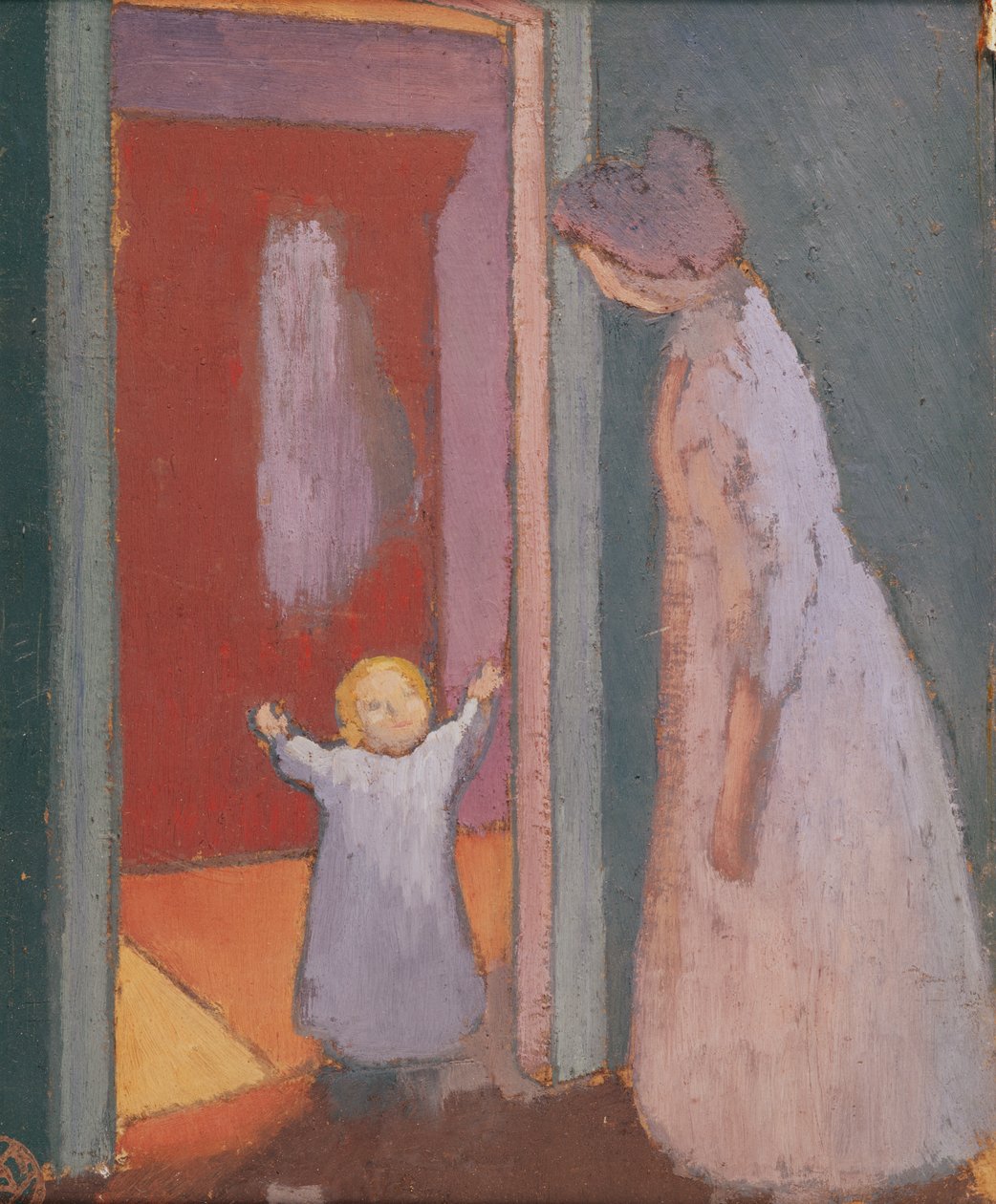 El niño en la puerta, 1897 de Maurice Denis