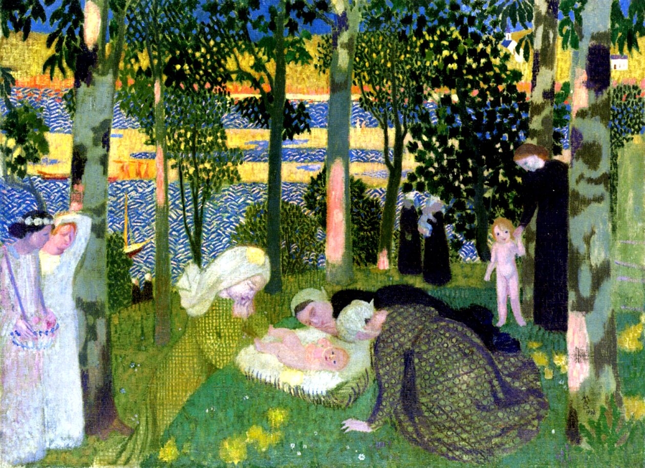 El recién nacido, 1900 de Maurice Denis