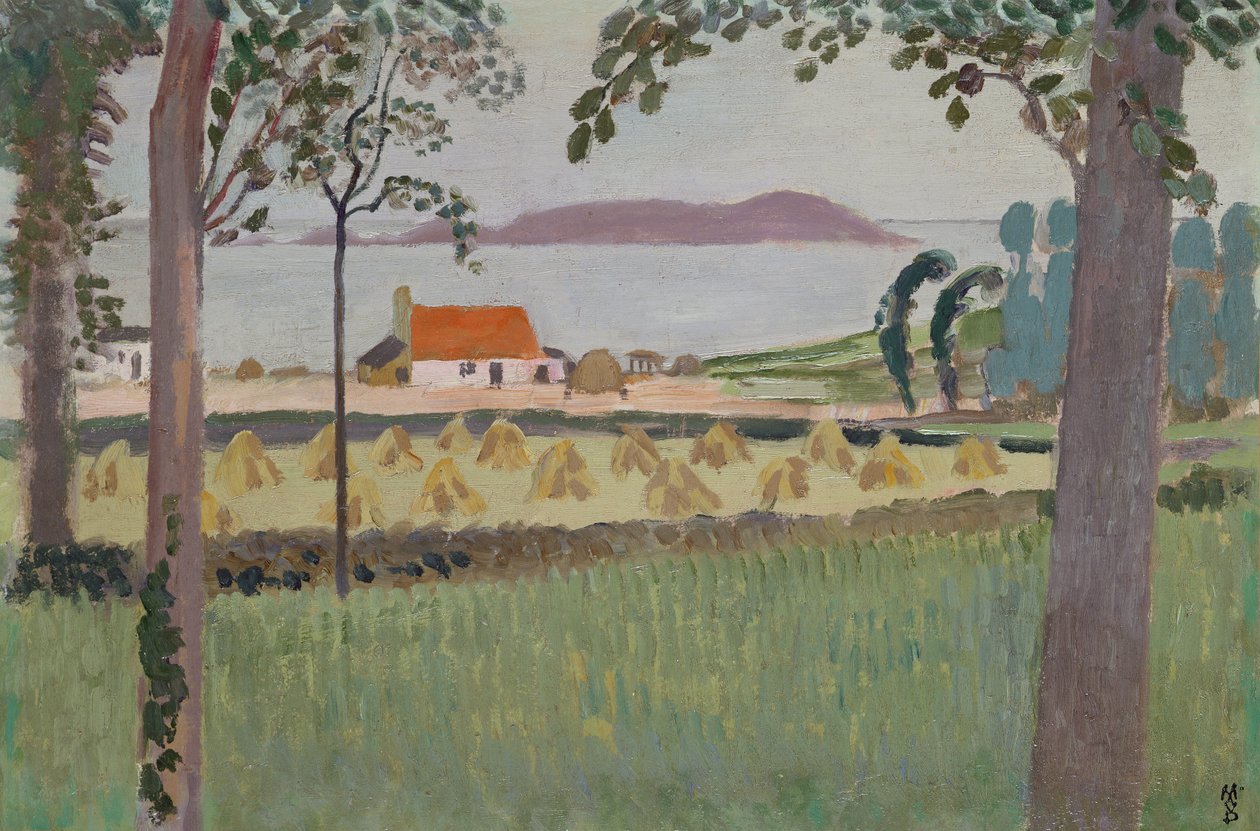 La pequeña granja en Louannec, 1911 de Maurice Denis