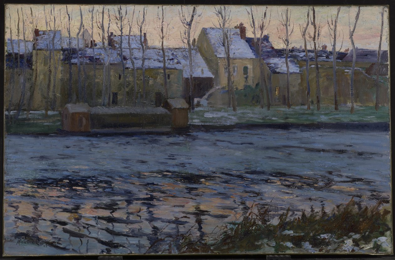 Moret, Invierno de Maurice Galbraith Cullen