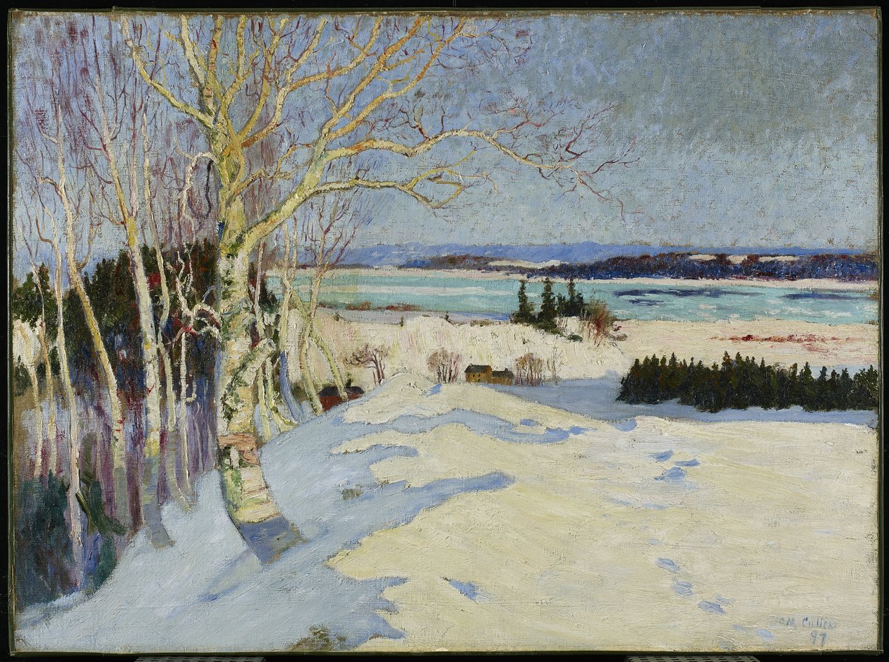 En el St. Lawrence, 1897 de Maurice Galbraith Cullen