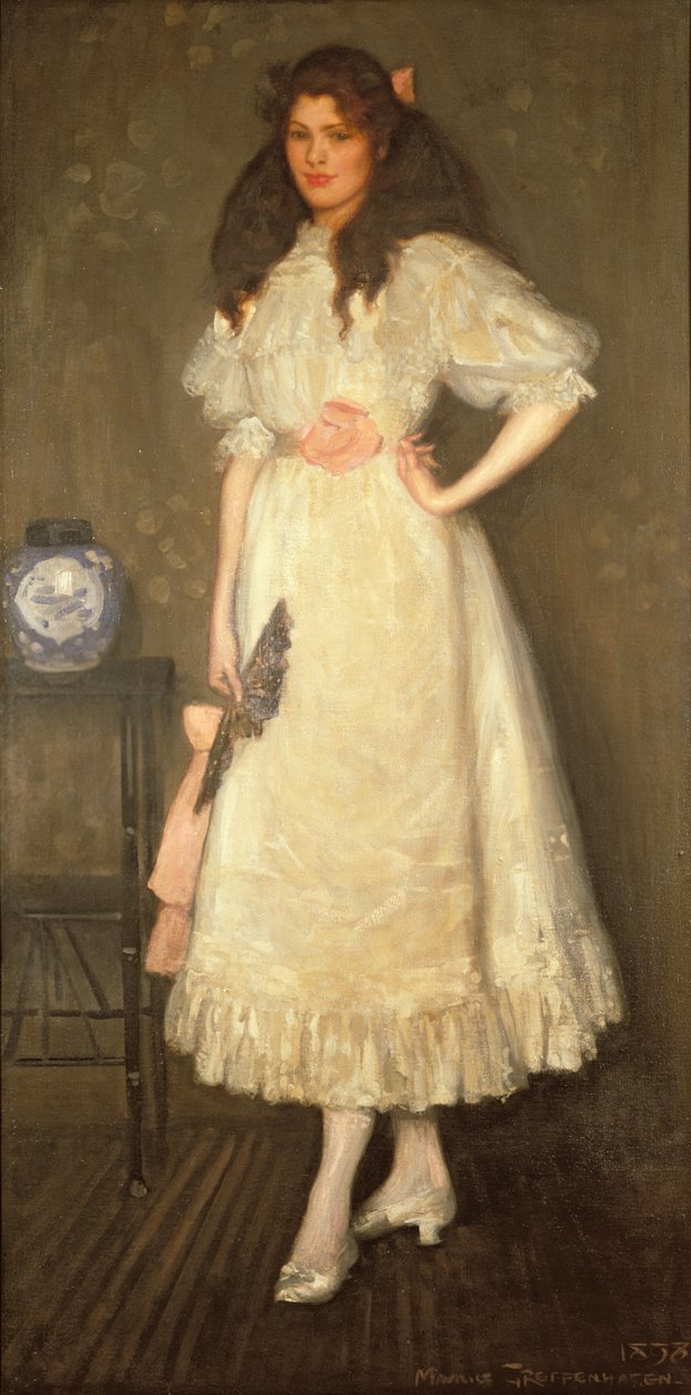 Retrato de la Srta. Sybil Waller, 1898 de Maurice Greiffenhagen