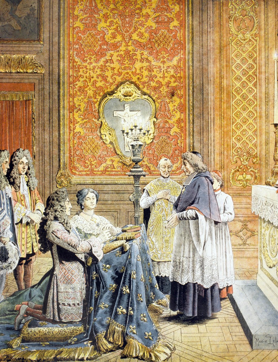 Boda secreta entre el Rey Luis XIV y Françoise d