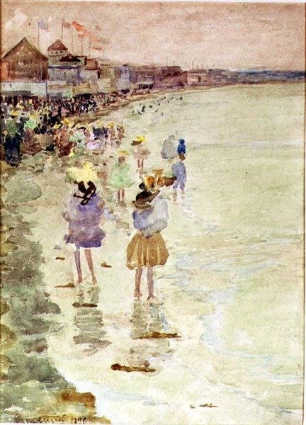 Playa Crescent de Maurice Brazil Prendergast