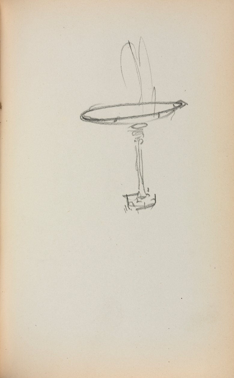 Cuaderno de bocetos italiano: Fuente (página 145) de Maurice Brazil Prendergast