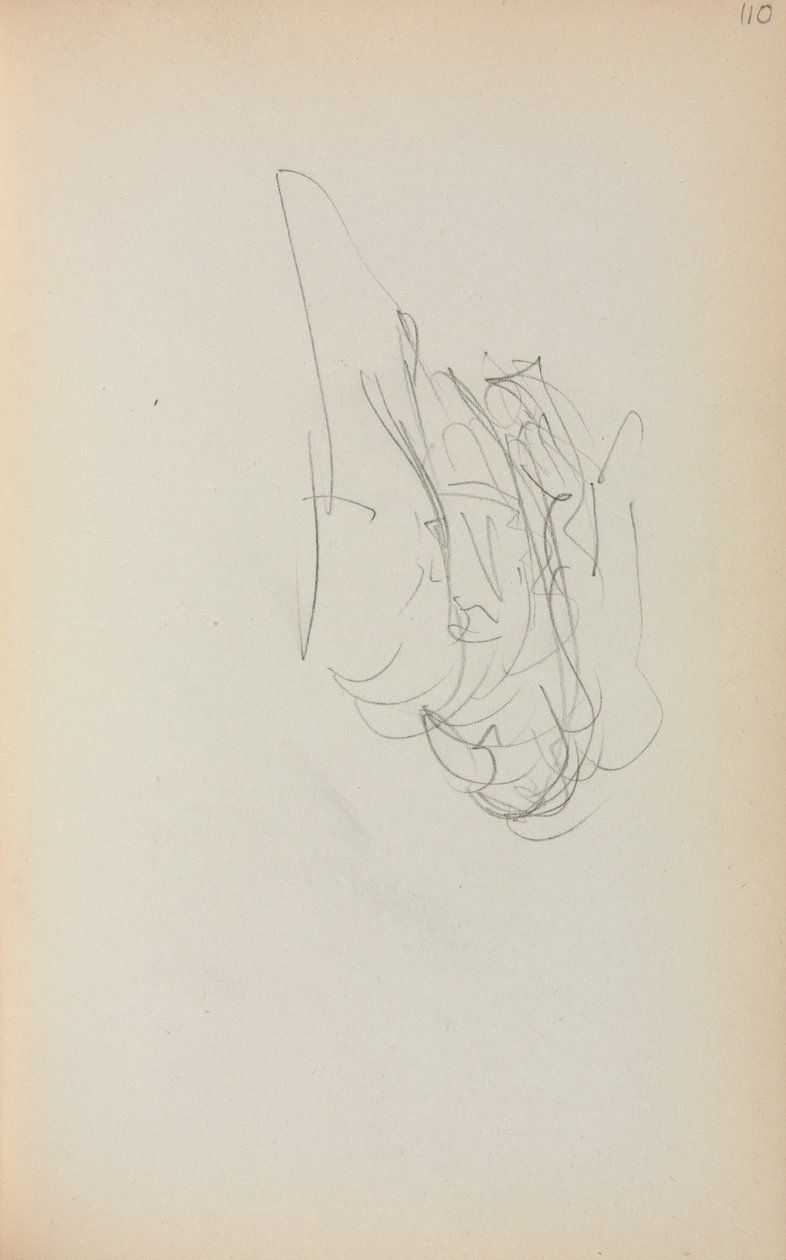 Cuaderno de bocetos italiano: Góndola página 110, 1898-1899 de Maurice Brazil Prendergast