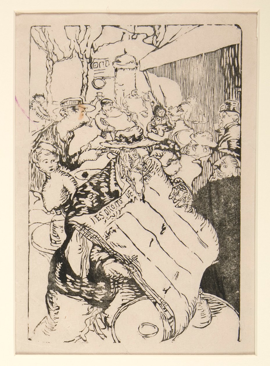 Los vendedores ambulantes de La Pensee, Les Boulevards, p. 45 de Maurice Delcourt