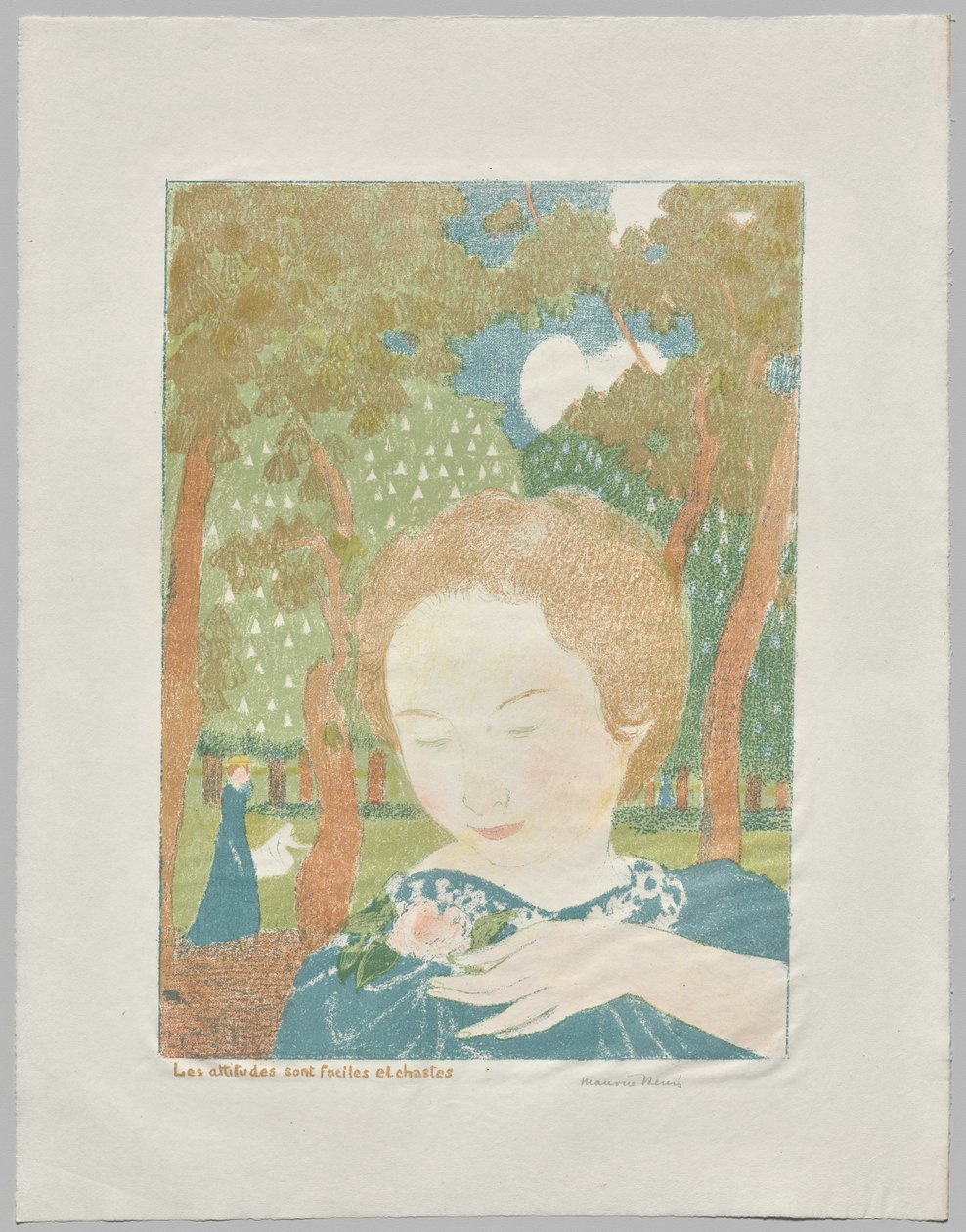 Las actitudes son fáciles y castas de Maurice Denis