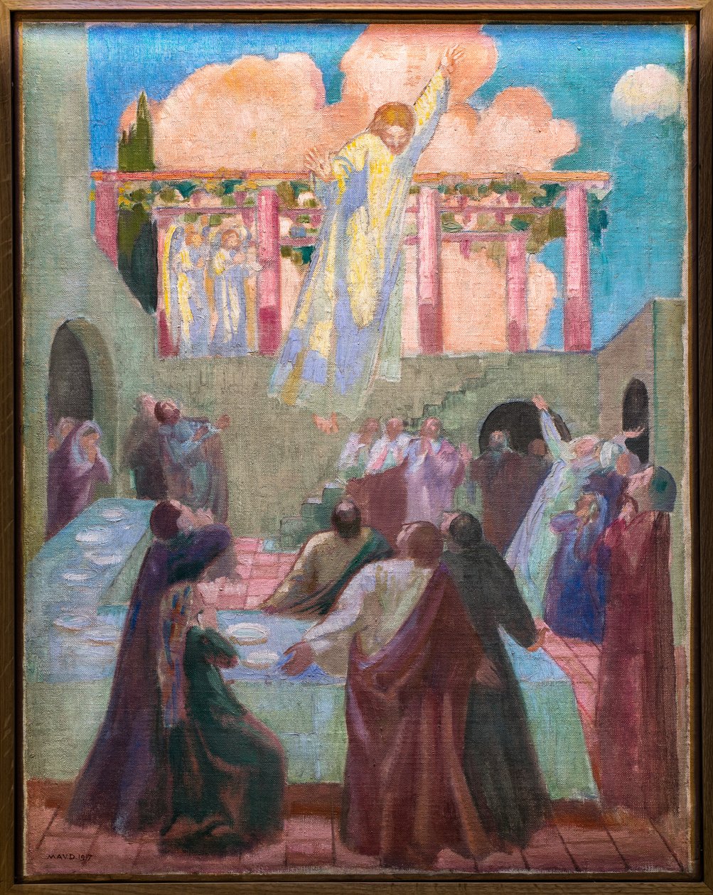 Aparición de Cristo a los apóstoles de Maurice Denis