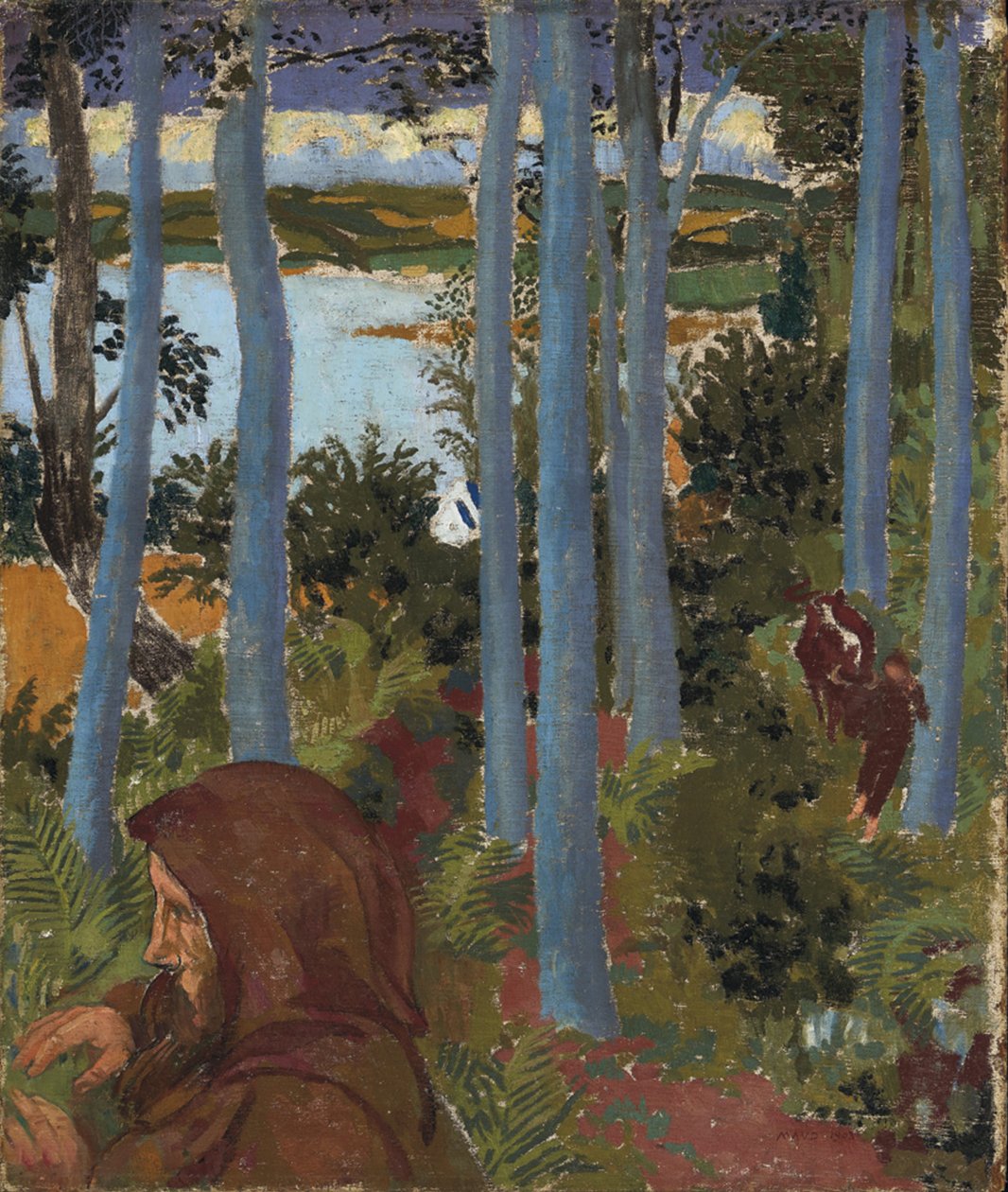 Paisaje con Hombre Encubierto, 1903 de Maurice Denis