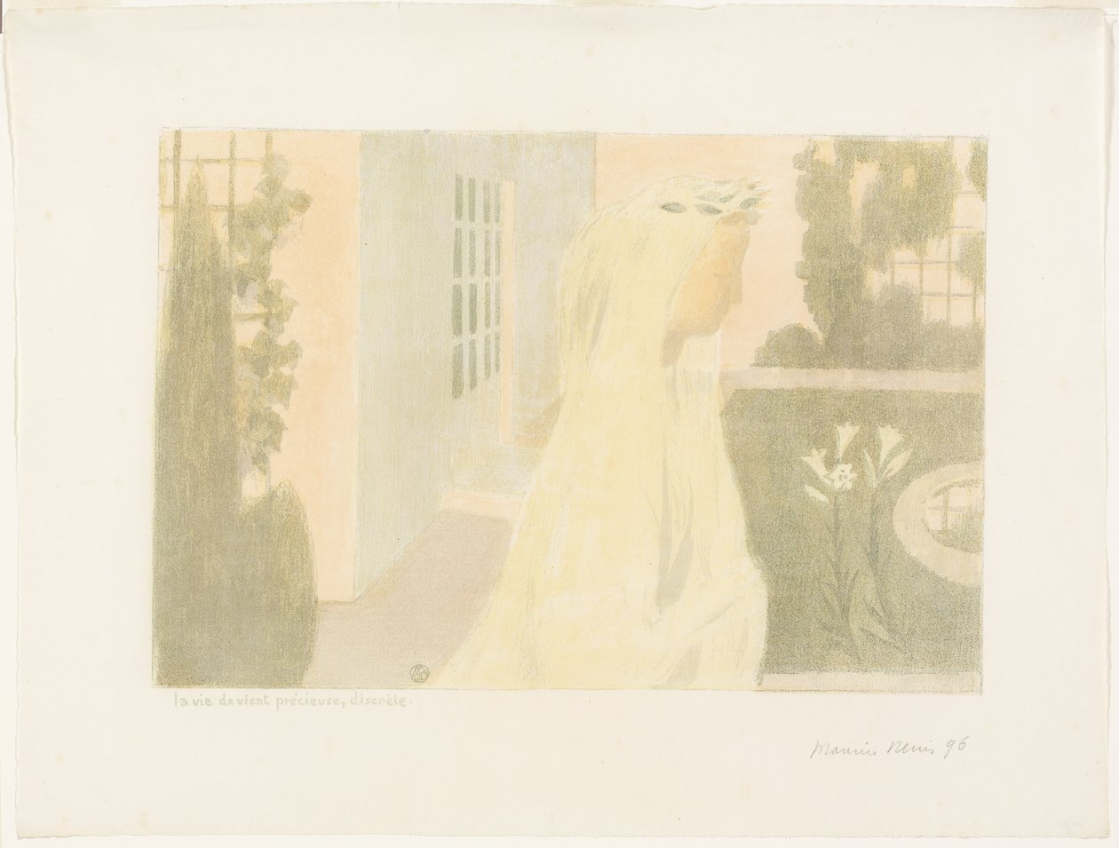La vida se vuelve preciosa, discreta, placa once de Amor de Maurice Denis