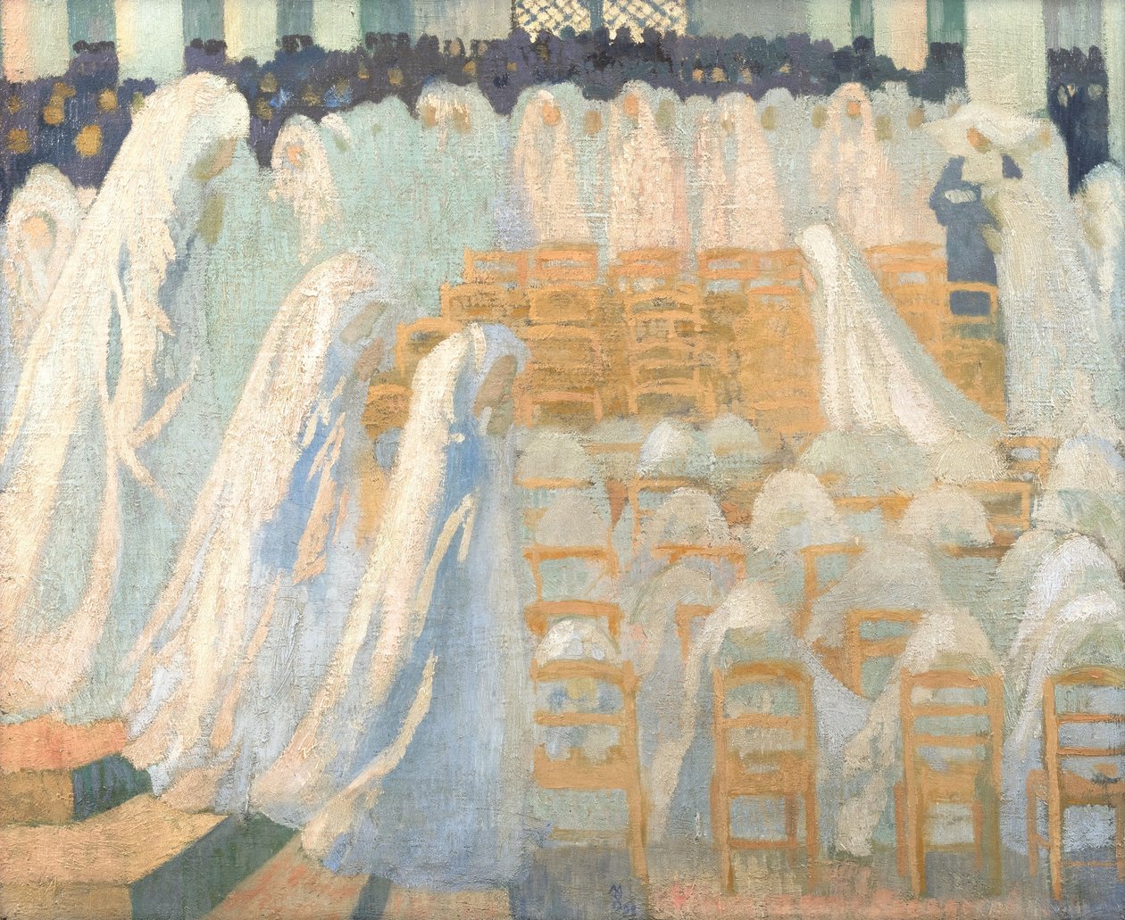 Niñas comulgantes de Maurice Denis