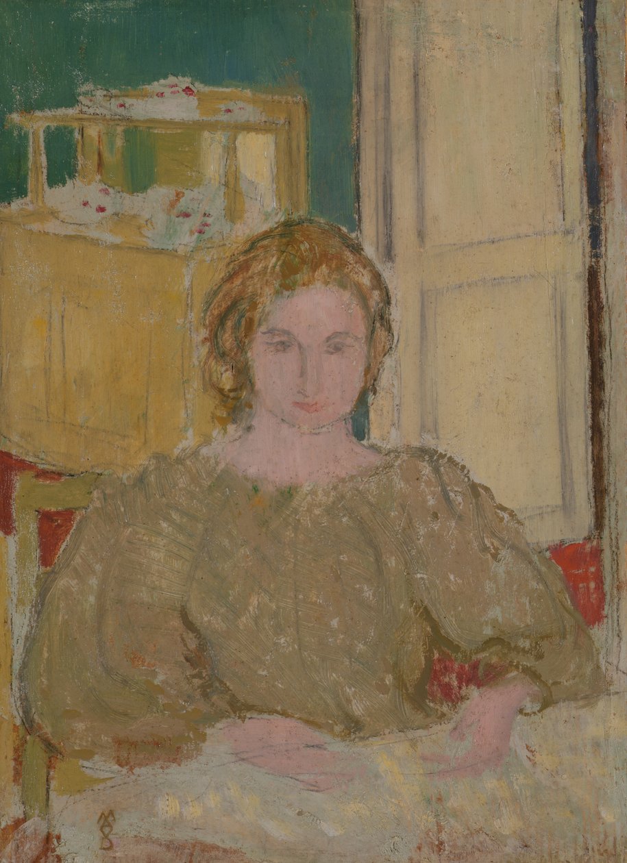 Retrato de Martha con las manos abiertas, c.1894-95 de Maurice Denis