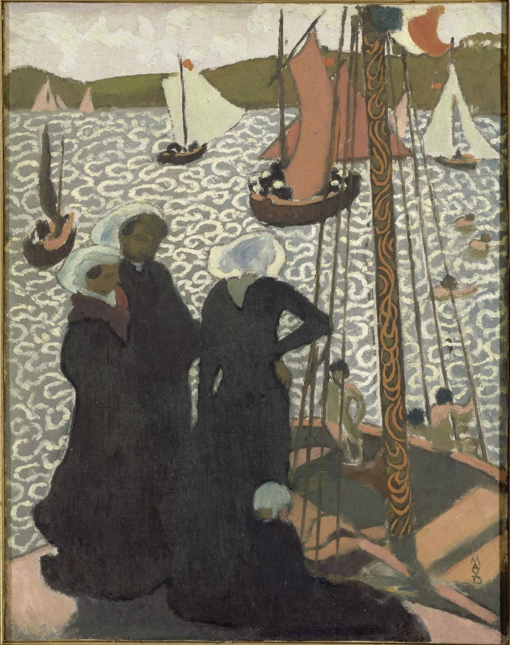 Régates à Perros-Guirec, 1892 de Maurice Denis