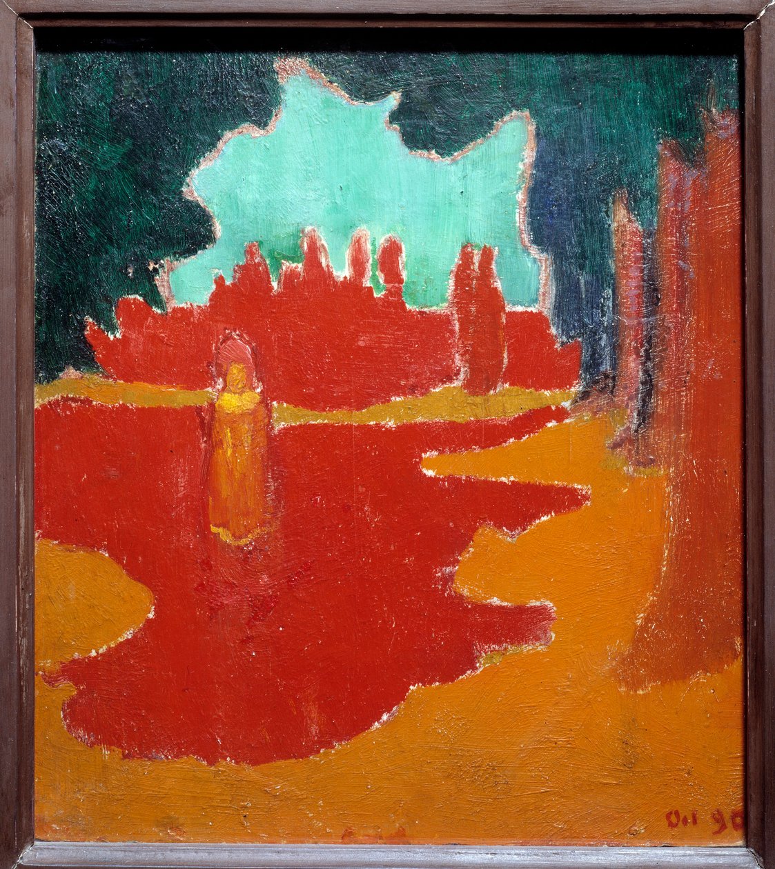 Manchas de sol en la terraza de Maurice Denis