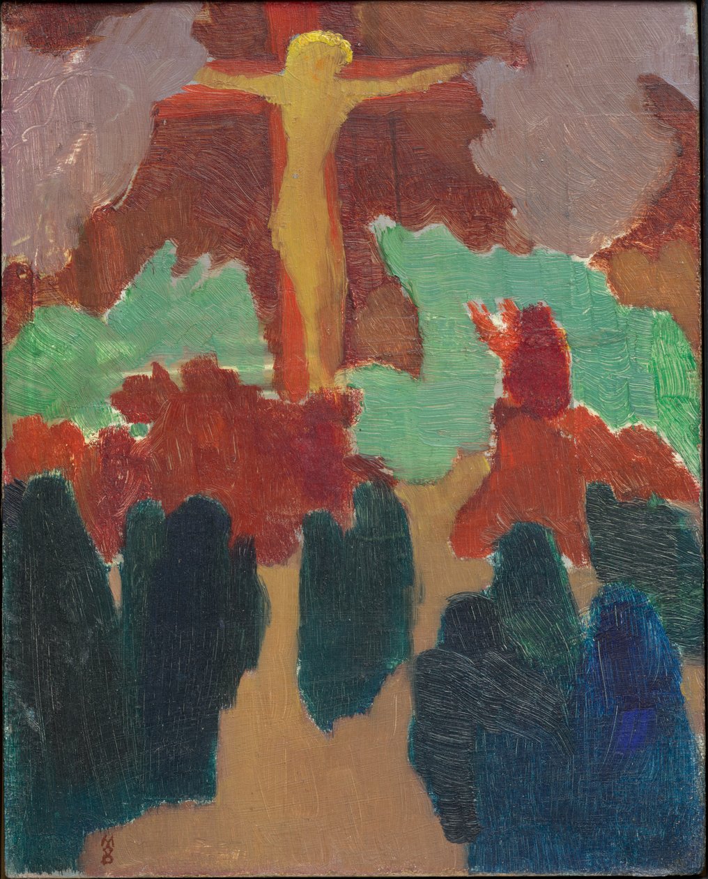 Der orangefarbene Christus de Maurice Denis