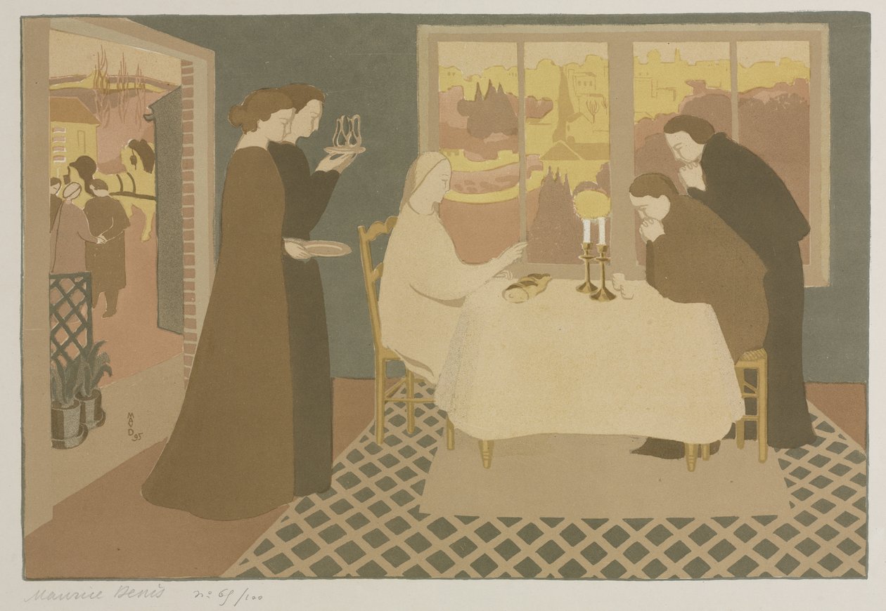 Los peregrinos en Emaús de Maurice Denis