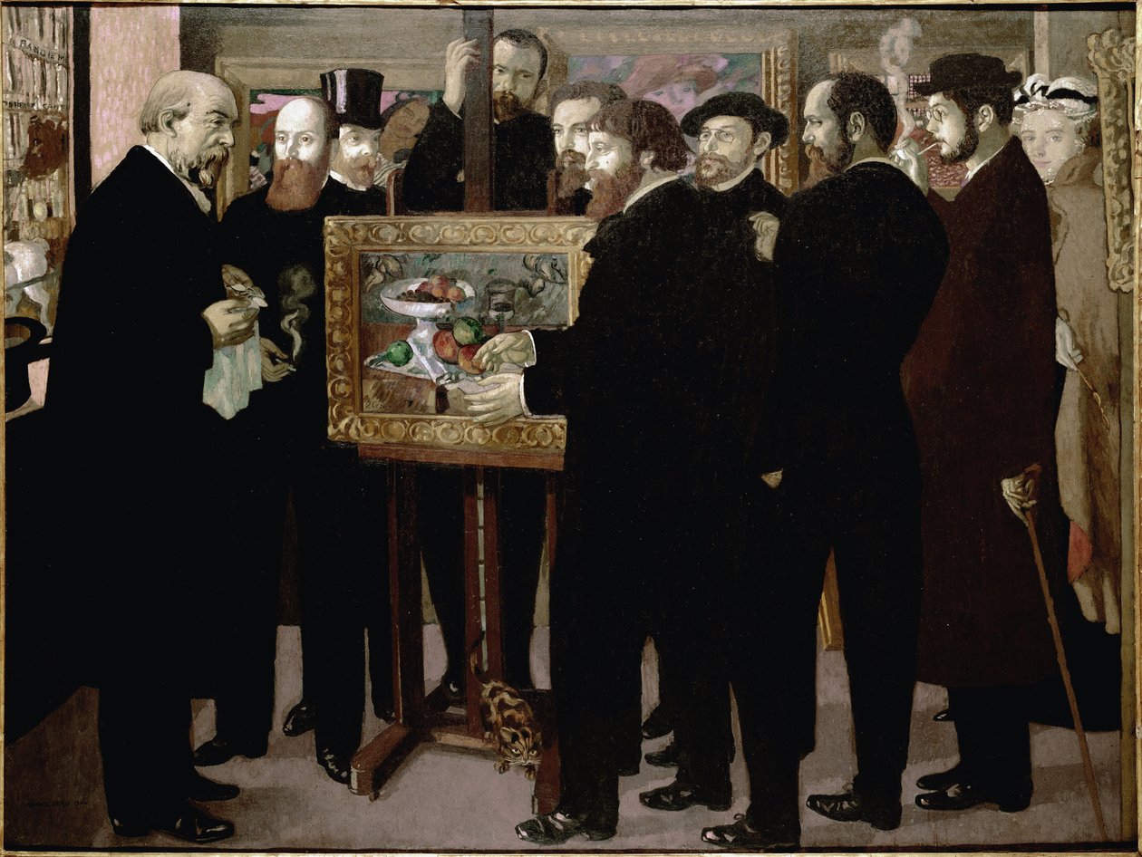 Homenaje a Cézanne de Maurice Denis