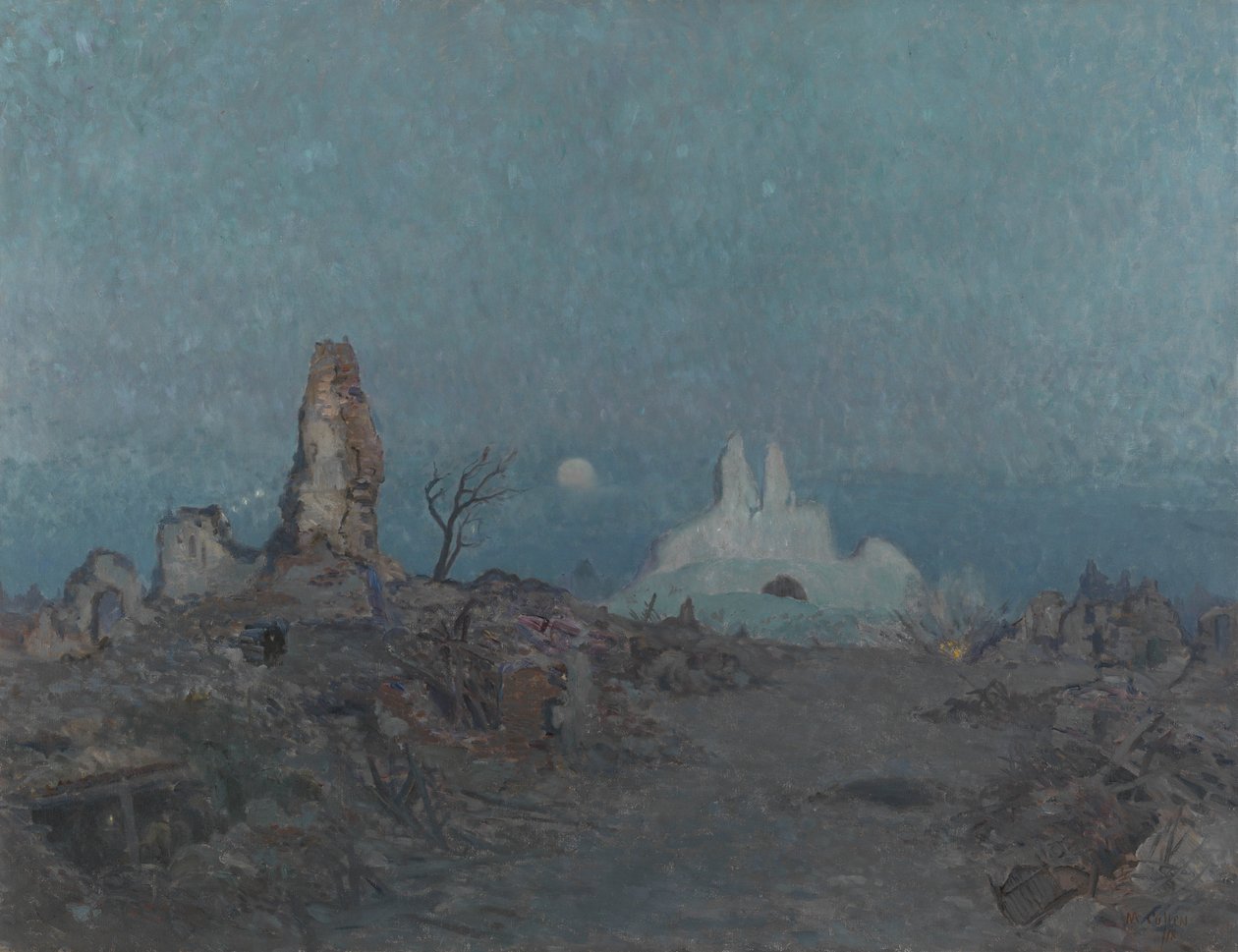 El camino hundido, Hangard, 1918 de Maurice Galbraith Cullen