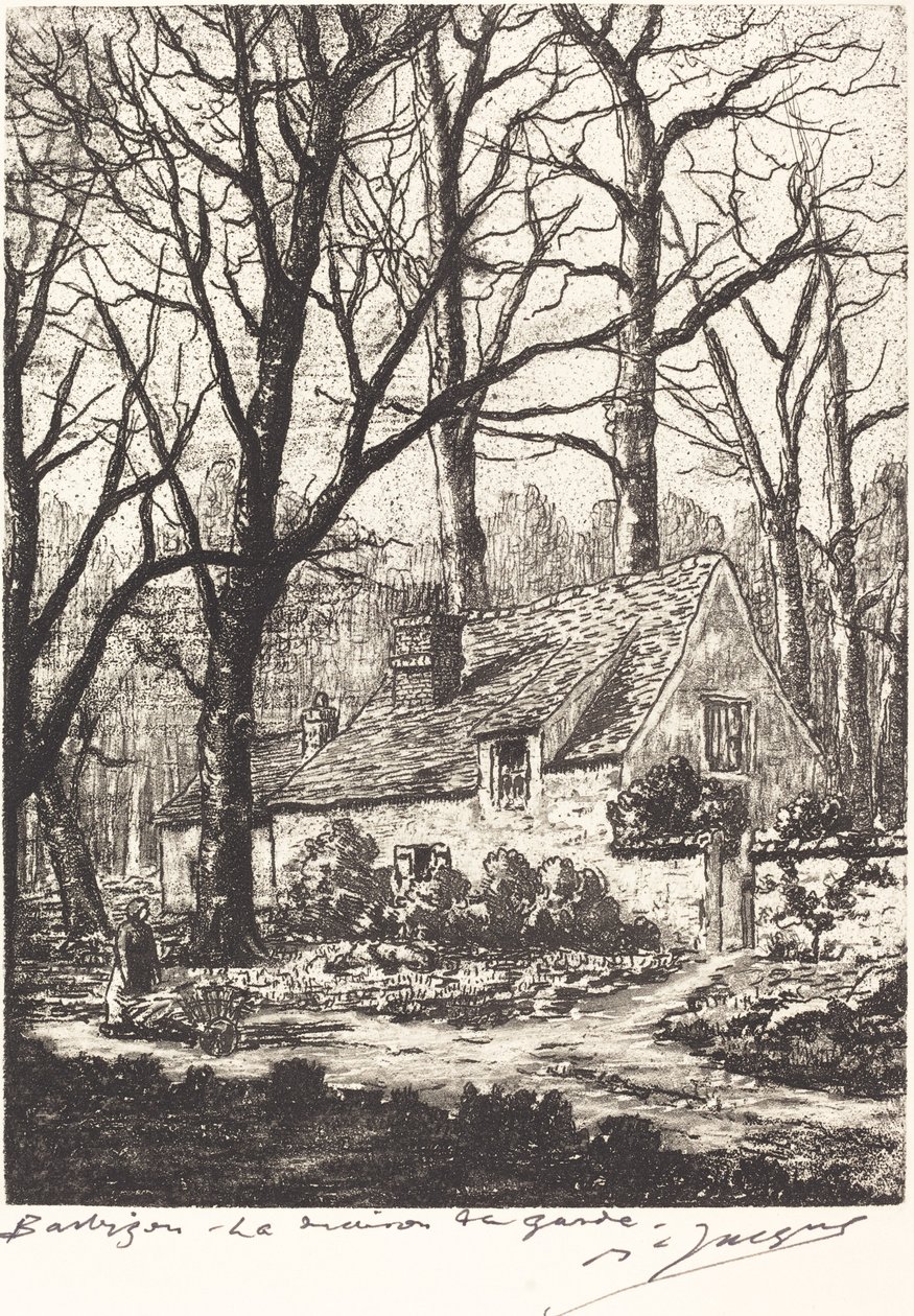 Barbizon: La casa del guardia de Maurice Jacque