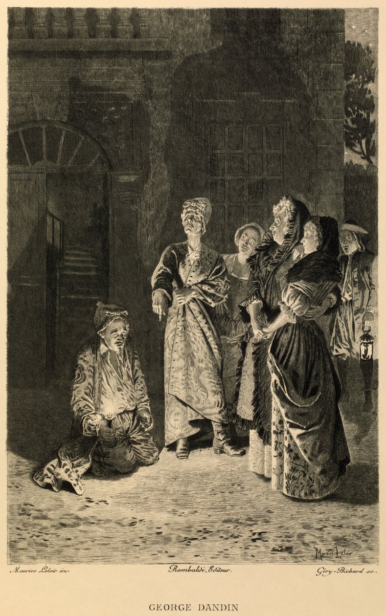 Georges Dandin de Moliere de Maurice Leloir