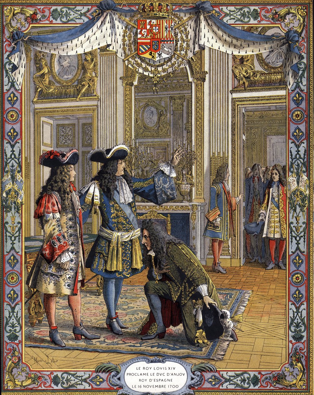 Luis XIV (Rey Sol) de Maurice Leloir
