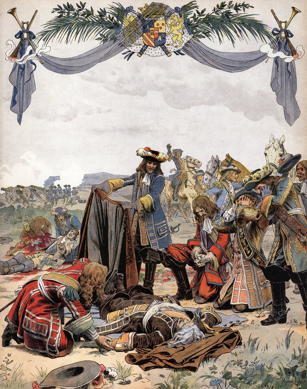 La muerte de Henri de la Tour d