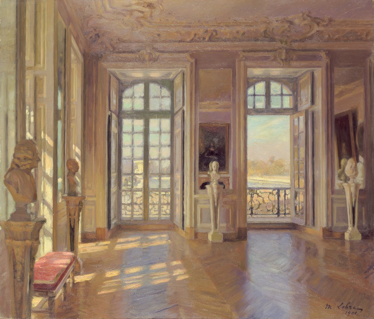 Salón del Delfín en Versalles de Maurice Lobre