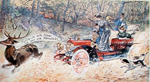 ¡Maldita sea! Estoy acabado, tienen un Mercedes de Maurice Louis Henri Neumont