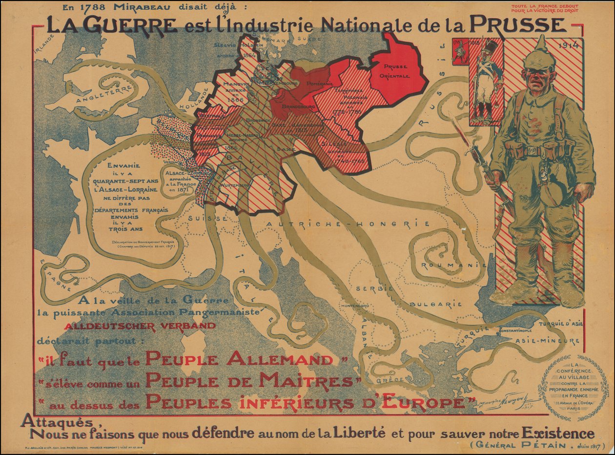 En 1788 Mirabeau ya dijo - La guerra es la industria nacional de Prusia de Maurice Neumont