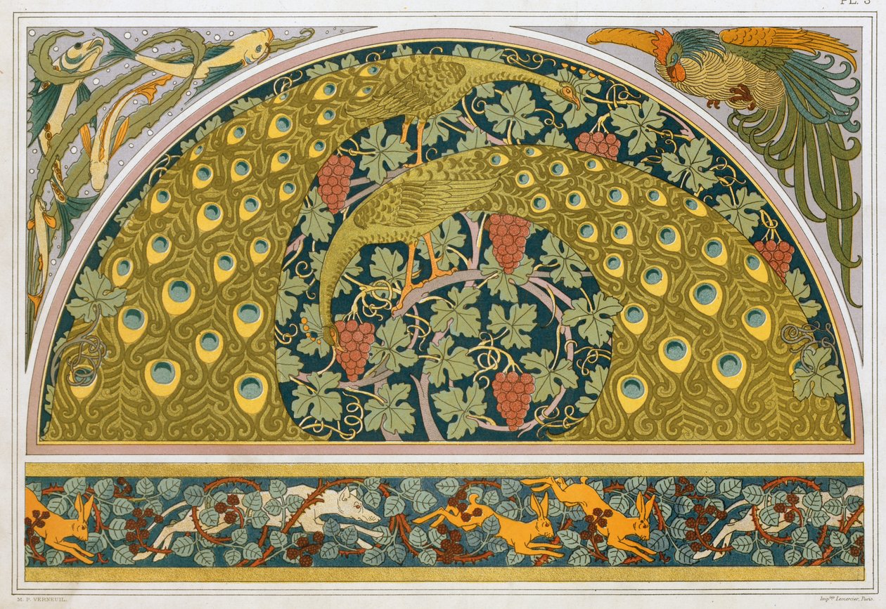 Diseños para bordes y esquinas de Maurice Pillard Verneuil