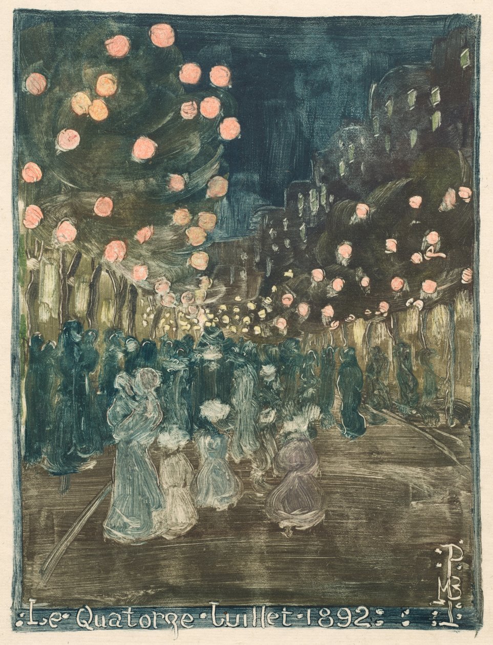 Día de la Bastilla de Maurice Prendergast