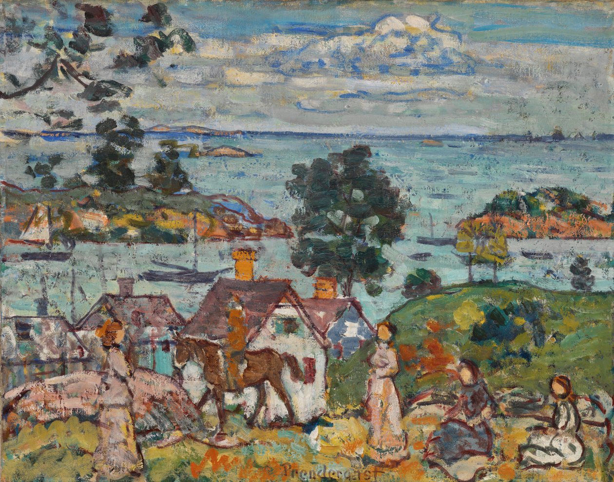 Puerto de Gloucester de Maurice Prendergast